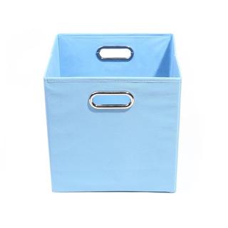 Sky Solid Baby Blue Folding Storage Bin