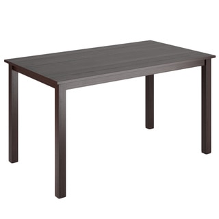 CorLiving Atwood 55-inch Wide Cappuccino Stained Dining Table