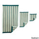 Superior Collection Luxurious Stripes 100-percent Premium Combed Cotton 6-piece Towel Set