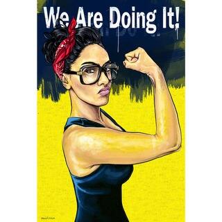 Maxwell Dickson 'We Are Doing It' Gallery-wrapped Canvas Pop Art
