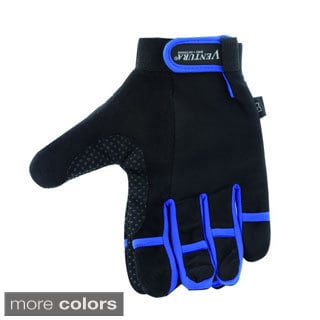 Ventura Medium Blue Full Finger Touch Gloves