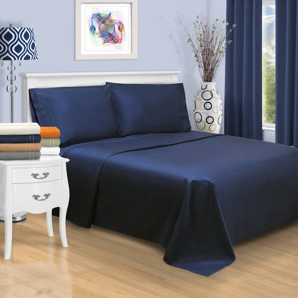 Superior 100-percent Premium Long-staple Combed Cotton 800 Thread Count Embroidered Sheet Set