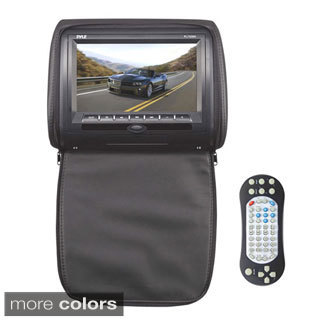 Pyle 7-inch Widescreen High-res Headrest DVD Player Video Monitor
