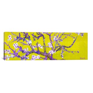 iCanvas ART Vincent van Gogh Almond Blossom (Yellow) Canvas Print Wall Art
