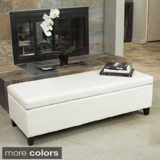Gable Storage Ottoman by Christopher Knight Home