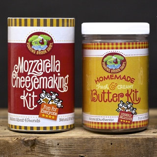 DIY Mozzarella Cheesemaking and Homemade Butter Kits