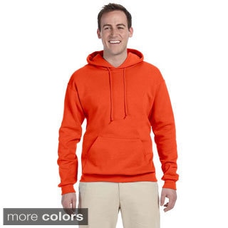 Men's 50/50 8-ounce NuBlend Fleece Hooded Sweatshirt