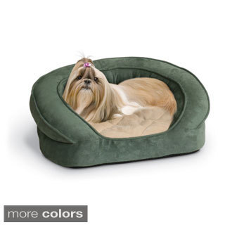 K&H Pet Products Deluxe Ortho Bolster Sleeper