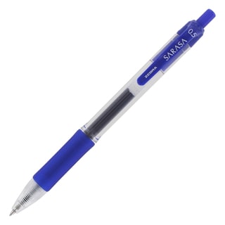 Zebra Sarasa 46720 Retractable Roller Ball 0.5mm Blue Gel Pen