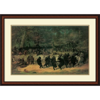William Beard 'The Bear Dance' Framed Art Print 40 x 28-inch