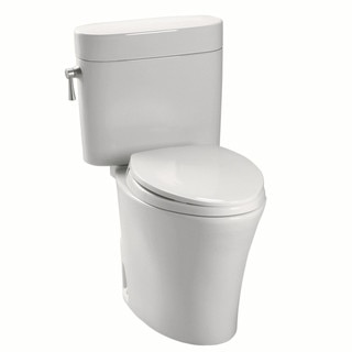 Toto CST794EF-01 Nexus Cotton White Elongated Toilet Bowl and Tank Set