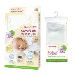 Clevamama Foam Baby Pillow and Cover