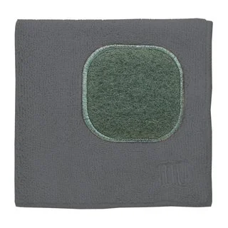 Mukitchen Mumodern Stainless Grey Microfiber Dishcloth