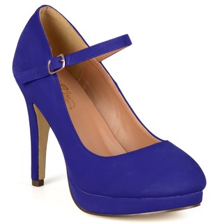 Journee Collection Women's 'Shelby' Platform Mary Jane Pumps