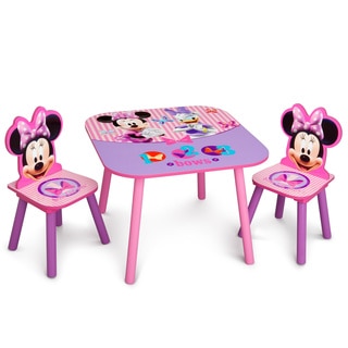 Disney Minnie Mouse Wooden Table and Chair Set