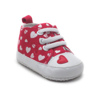Blue Boys' 'P-Tallie' Heart Shoes in Pink