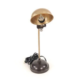 Vintage-inspired Bronze-tone Brass Lamp