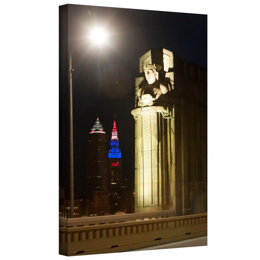 Cody York 'Cleveland 6' Gallery-wrapped Canvas