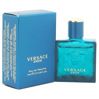 Versace Eros Men's 0.17-ounce Eau de Toilette Splash (Mini)
