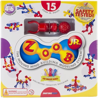 ZOOB Jr. Set 15pc-Primary Colors