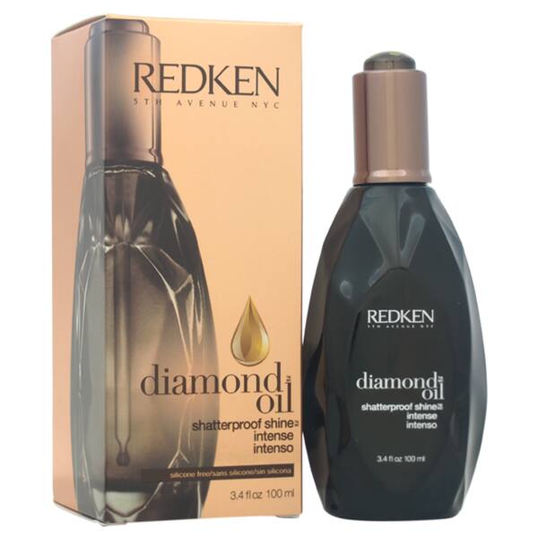 Redken Diamond Oil Shatterproof Shine Intense Coarse Hair 3.4-ounce Oil Treatment