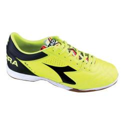 Men's Diadora Italica 3 R ID Soccer Shoe Yellow Fluo/Black