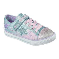 Girls' Skechers Twinkle Wishes Enchanters Sneaker Blue/Pink