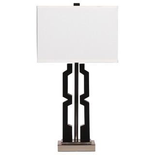 Signature Design by Ashley Mitzi Black Poly Table Lamp (Set of 2)