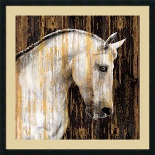Martin Rose 'Horse II' Framed Art Print 34 x 34-inch