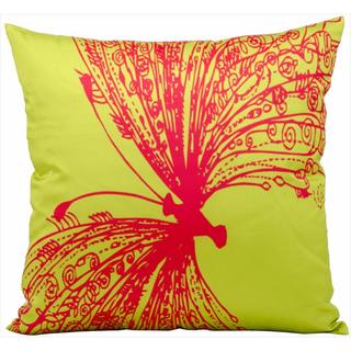 Mina Victory Indoor/Outdoor Freedom Green Throw Pillow (18-inch x 18-inch) by Nourison