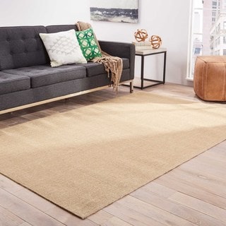 Handmade Abstract Pattern Beige/ Natural Sisal Area Rug (2' x 3')