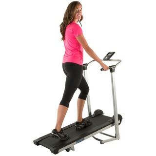 PROGEAR LX225 Cushion Deck Manual Treadmill with Additional Weight Capacity and Heart Rate System