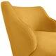 Thumbnail 4, Made to Order Modern Chair in Twill Bright Yellow. Changes active main hero.
