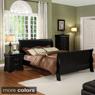 Furniture of America Mayday Paneled Sleigh Bed