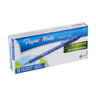 Paper Mate Flexgrip Ultra Retractable Ballpoint Pens (Pack of 12)