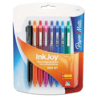 InkJoy 300RT Fashion Assorted 1mm Ballpoint Pens (Pack of 8)