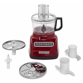 KitchenAid KFP0722ER Red 7-cup Food Processor with ExactSlice System