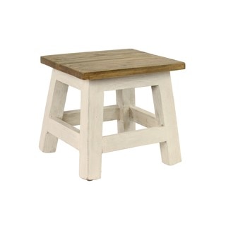 Shabby Chic Square Stool