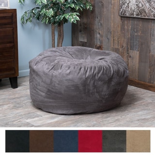 Christopher Knight Home Paige Faux Suede 3-foot Lounge Beanbag Chair