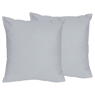 Sweet Jojo Designs Grey Throw Pillows (Set of 2)