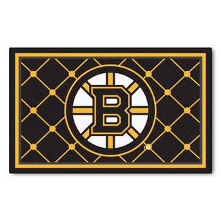 Fanmats NHL Boston Bruins Area Rug (4' x 6')