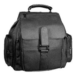 David King Leather 323 Medium Citypack Black