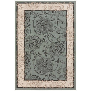 Meticulously Woven Janelle Contemporary Floral Indoor/Outdoor Area Rug (3'6 x 5'6)