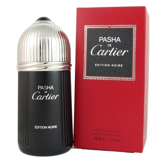 Cartier Pasha de Cartier Edition Noire Men's 3.3-ounce Eau de Toilette Spray