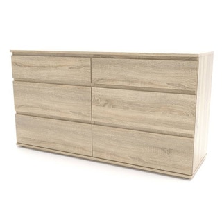Aurora Streamlined and Sustainable 6-drawer Double Dresser