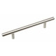 Thumbnail 1, GlideRite 8-inch Solid Stainless Steel Finish 5 inch CC Cabinet Bar Pulls (Pack of 10).