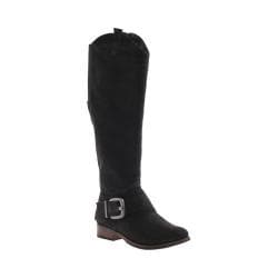 Women's Madeline Big Deal Riding Boot Black Synthetic
