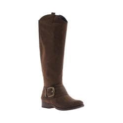 Women's Madeline Big Deal Riding Boot Rich Brown Synthetic