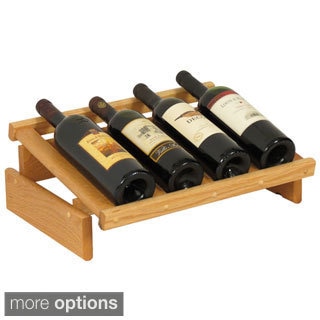 4-bottle Stackable Dakota Wine Display