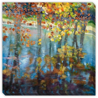 Gallery Direct Maxine Price's 'Dancing on the Water' Canvas Gallery Wrap Art